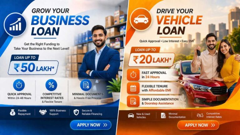 Businessandvehicleloanoffer